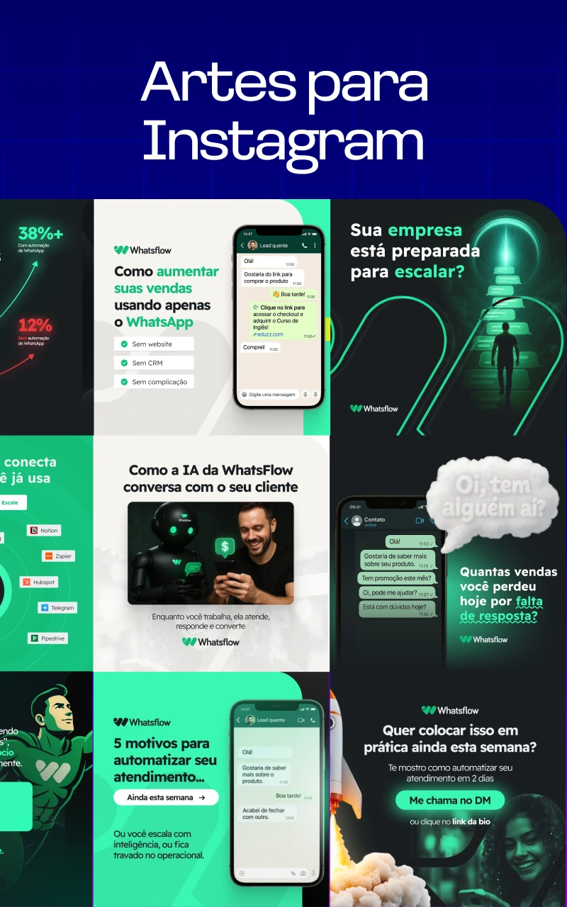 Artes para Instagram